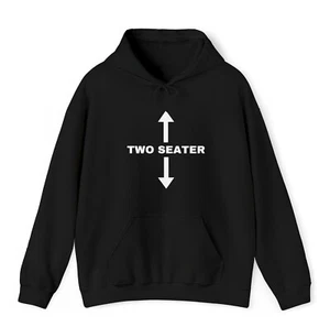 Sudadera con Capucha Flechas Dos Plazas Divertida Sarcástica Adulto Humor Pullover Regalo para Él - Imagen 1 de 5