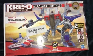 Transformers Kreo Kre-o 30667 Starscream Brand New Sealed Set 316 Pieces - Picture 1 of 2