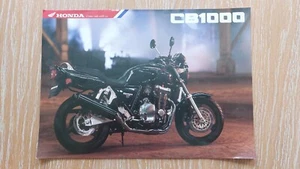 Opuscolo specifiche di vendita moto HONDA CB1000 SET 1992 - Foto 1 di 3