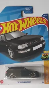 2022 Hot Wheels '94 Audi Avant RS2 #228/250 (Black) HW Wagons 5/5 - Picture 1 of 2