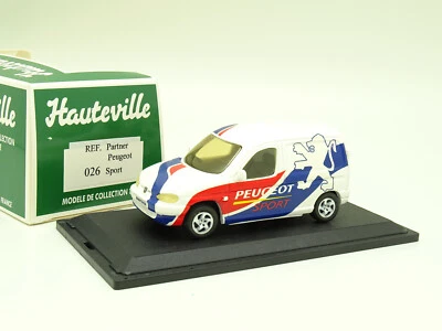 Hauteville Resina 1/43 - Peugeot Partner Assistenza Corso Peugeot Sport - Immagine 1 di 2