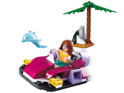 SLUBAN GIRLS DREAM HOVERCRAFT TOY BUILDING BRICK SET M38-B0600A  - Image 1 of 4