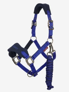 Cabezal y cuerda de plomo LeMieux Vogue - azul real - Imagen 1 de 2