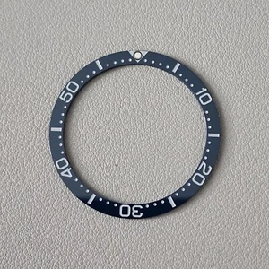 Inserto de bisel azul oscuro SKX007 cerámica/plano C3 bajo PIP - Imagen 1 de 1