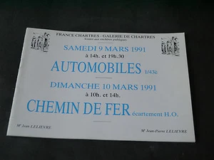 CATALOGUE JOUETS ANCIENS GALERIE DE CHARTRES VENTES 9 ET 10 MARS 1991 - Picture 1 of 1