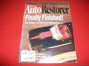 AUTO RESTORER - 1967 CHEVROLET CORVETTE FINISHED 6/97 - Picture 1 of 1