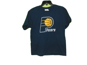 Retro Indiana Pacers Hill Jersey T-shirt Large Boys Majestic New - Picture 1 of 2