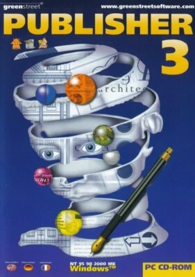 Publisher 3 - Desktop Publisher DTP Page Label Layout  - PC Software - New - Image 1 of 2