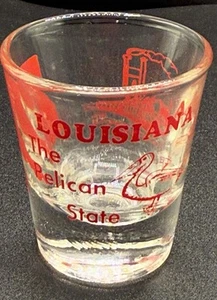 Louisiana The Pelican State Shot Glass Barware - Picture 1 of 3