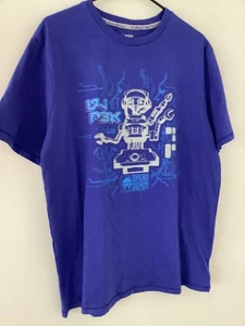 Star Wars Blue Graphic Design Short Sleeve T Shirt Size Large New - Picture 1 of 5