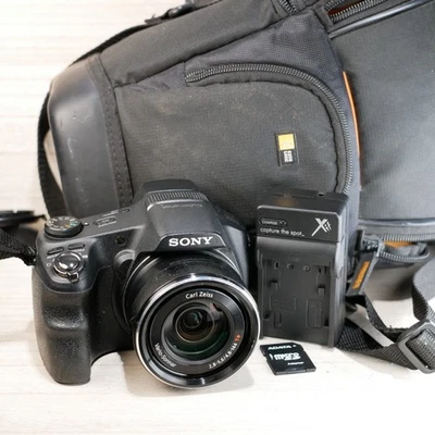 Sony Cyber-shot DSC-HX200V 18.2MP Digital Camera *GOOD/TESTED* W Case+Charger - Image 1 of 4