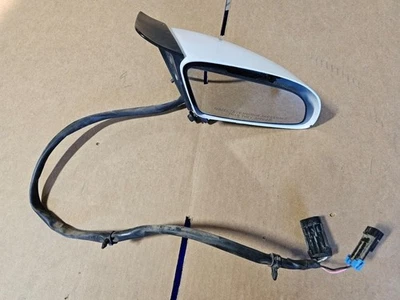 88-96 Chevrolet Corvette C4 USED OEM White Right Passenger Door Side View Mirror - Image 1 of 4