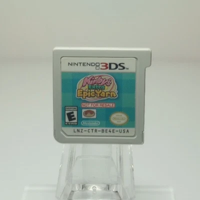 Kirby's Extra Epic Yarn (Nintendo 3DS) AUTHENTIC NOT FOR RESALE DEMO CARTRIDGE - Image 1 of 2