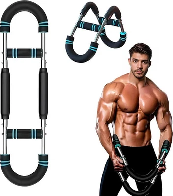 PRIME-SHOP-HUB Twister Arm Trainer,60-100 Lbs Adjustable Arm Trainer for Men with Chest Clip Mu
