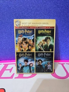 HARRY POTTER: Years 1-4 DVD W/ Slipcover 90 Years / Best Of Warner Bros. - Picture 1 of 14