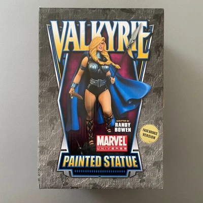 VALQUIRIA ESTATUA PINTADA IMITACIÓN BRONCE MARVEL RANDY BOWEN DESIGNS 142/150 2011 Foto 1 de 4