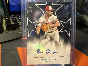 2025 Topps Serie 1 Baseball Stars Autogramme Ben Joyce #BSA-BJ schwarz /10 - Bild 1 von 2