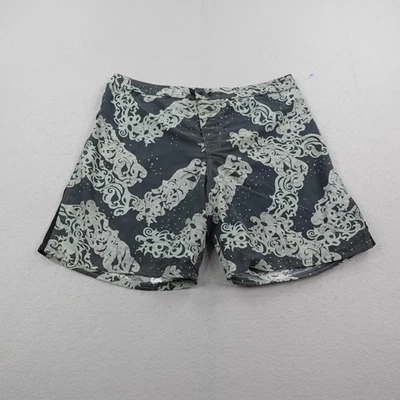 Traje de baño vintage Quiksilver plateado Board Shorts para hombre 38 EE. UU. 90 Foto 1 de 4