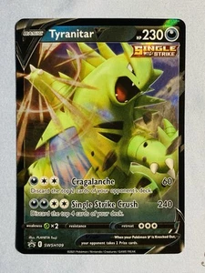 Pokemon TCG - Tyranitar V SWSH109 Promo - Schwert & Schild Black Star Promos - Bild 1 von 3