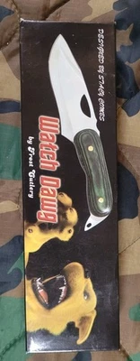 Frost Cutlery Watch Dawg Fixed Blade Knife 5in Nylon Sheath - Image 1 of 4