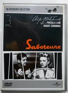 DVD Alfred Hitchcock: Saboteure - Priscilla Lane - (Universal) 2001 - Picture 1 of 2