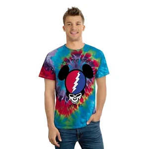 Dead World After All - Tie-Dye Tee, Spiral - Picture 1 of 9