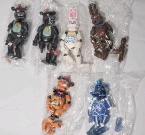 6pc Five Nights At Freddy's FNAF Nightmare Freddy FrostBear Action Figures Toys - Picture 1 of 5