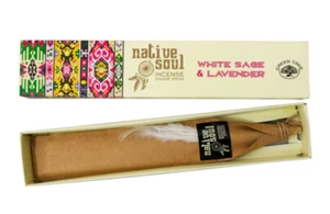 Green Tree Native Soul Incense - White Sage & Lavender 15gr - Picture 1 of 1