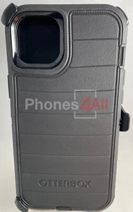 OtterBox Rugged Anti-Microbial Defender Pro iPhone 14 Plus- Black Brand NEW - Picture 1 of 10