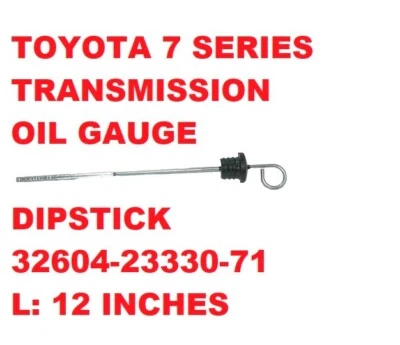 32604-23330-71 VARA MEDIDOR DE ÓLEO DE TRANSMISSÃO TOYOTA 7 EMPILHADEIRAS VTTOYO-2 - Imagem 1 de 3