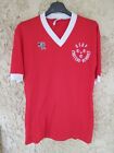 Maillot KOPA HEURTEFEU vintage USRP CHATEAU-RENAULT nylon shirt trikot rouge 4/5