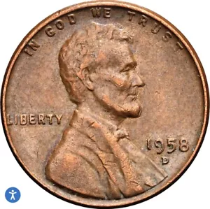 🔥RARE🔥1958 D Lincoln Cent Double Die Obverse ERROR-NGC GRADED-DDO Lincoln - Picture 1 of 13