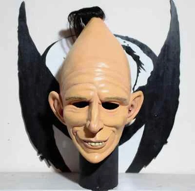 Máscara Cabeza de Alfiler Los Ramones Capucha de Látex Cosplay Disfraz utilería Talla Adulta Foto 1 de 4