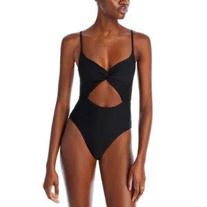 L*Space Womens Kyslee Ribbed Recycled  One-Piece Swimsuit Size Medium New - Picture 1 of 4