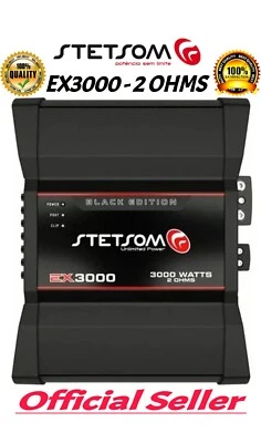 Stetsom EX3000-2 Ohm / Amplificatore Digitale 3000 Watt Rms Monoblocco Full R... - Immagine 1 di 4