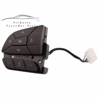 Steering Wheel Left Audio Sync Switch Button For Dodge Challenger 2015-2022，; - Image 1 of 4