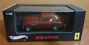 HOT WHEELS ELITE , FERRARI 212 INTER 1/43 ,TIPO MINICHAMPS,AUTOART,BBR,SPARK - Foto 1 di 6