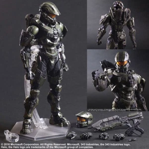 Halo 5: Guardians Play Arts Kai Master Chief Posable Boxed Action Figure Figma - Picture 1 of 9