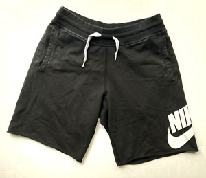 Nike Sportswear Red Tag Alumni French Terry Sweat Shorts Mens M Black 871762-010