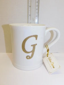 Golden Charm Monogram Mug G - Picture 1 of 4