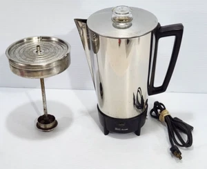 Sears Roebuck elektrische Kaffeemaschine Kaffeekanne 12 Tassen Vintage 1969 Modell 620 USA - Bild 1 von 7