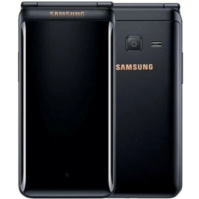 Samsung Galaxy Folder 2 SM-G1650 16G Android Dual SIM 4G LTE Flip Phone OPEN BOX - Image 1 of 4