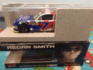 Regan Smith #7 Fire Alarm Services Salutes Autograph Color Chrome 1/24 2015 - Picture 1 of 5