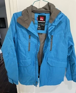 Quiksilver Utility Collection Quiktech Youth Ski Snowboard Jacket Size 12 NEW 💙 - Picture 1 of 7