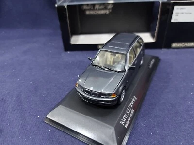 Bmw 323 (328) Touring 1999 Grigio 1:43 In Box - Immagine 1 di 4