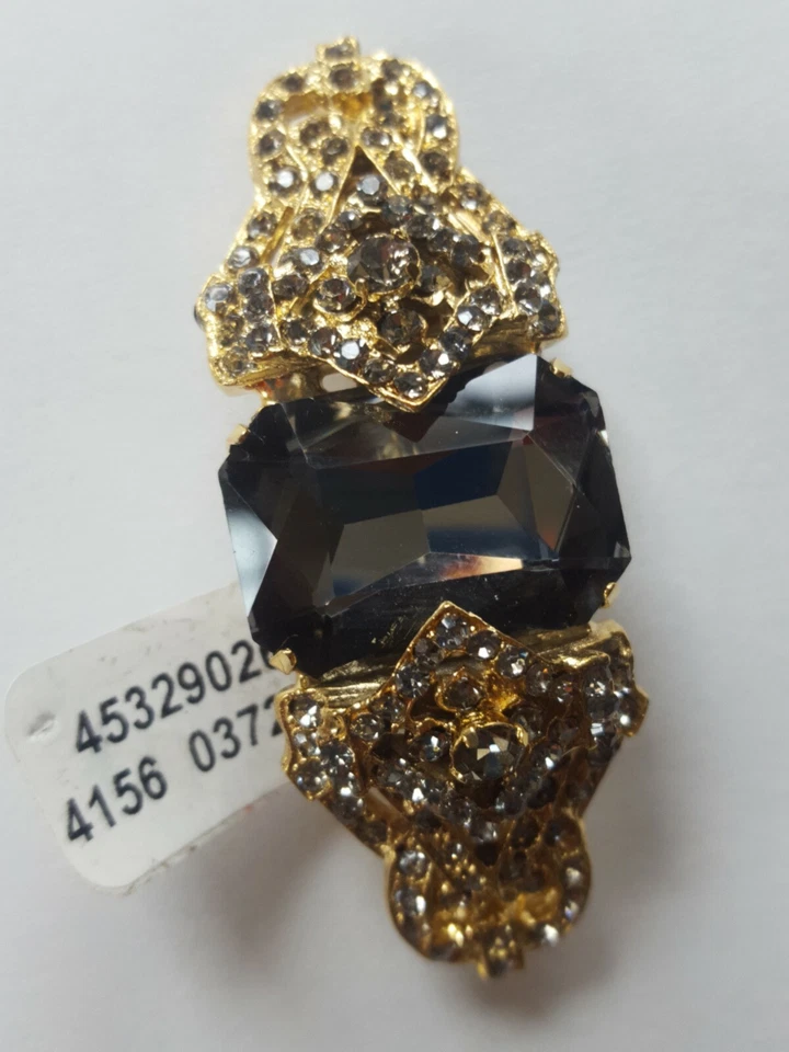 Anthropologie Margery Barrette Swarovski Crystals - Image 1 of 4