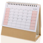  2023 Mini Desk Calendar Paper Work Standing Flip Desktop Notepad for