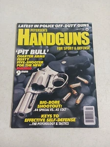 Petersen's Handguns magazine January 1989 Issue Preowned - Bild 1 von 8