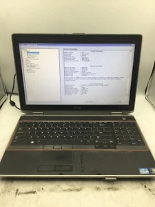 DELL LATITUDE E5520 - BOOTS TO BIOS - INTEL I5 2520 - NO RAM - READ DESCRIP -BB - Picture 1 of 7