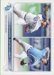 2022 Topps Update #US172 Dusten Knight/Phoenix Sanders NM-MT RC Rookie  ID:46535